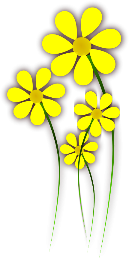 Sunflower Clipart Tiny - Hello Good Morning Quotes (440x900)