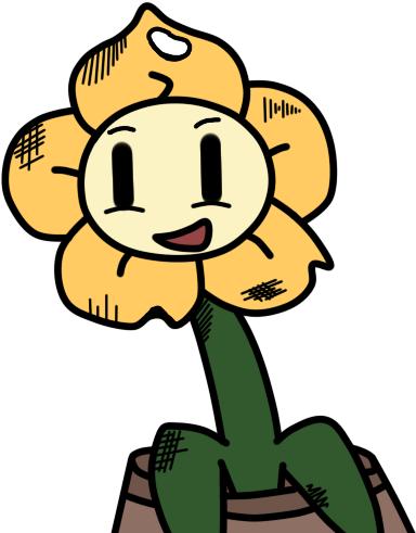 Undertale Flowey Toriel Amino Apps Character - Fell Flowey (500x500)