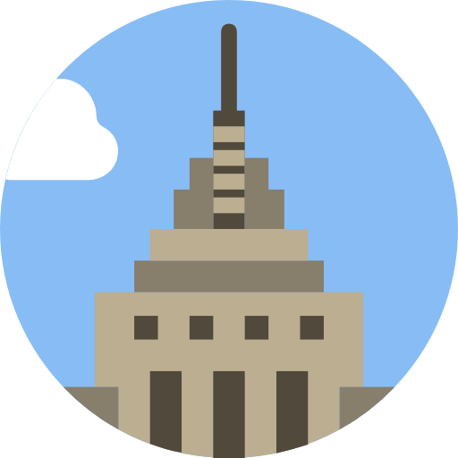 Empire State Building Free Icon - Empire State Building (512x512)