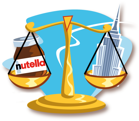 The Nutella Produced In 1 Year Weighs The Same As The - Nutella (506x506)