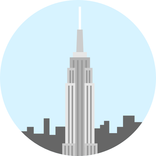 Empire State Building Free Icon - New York City (512x512)