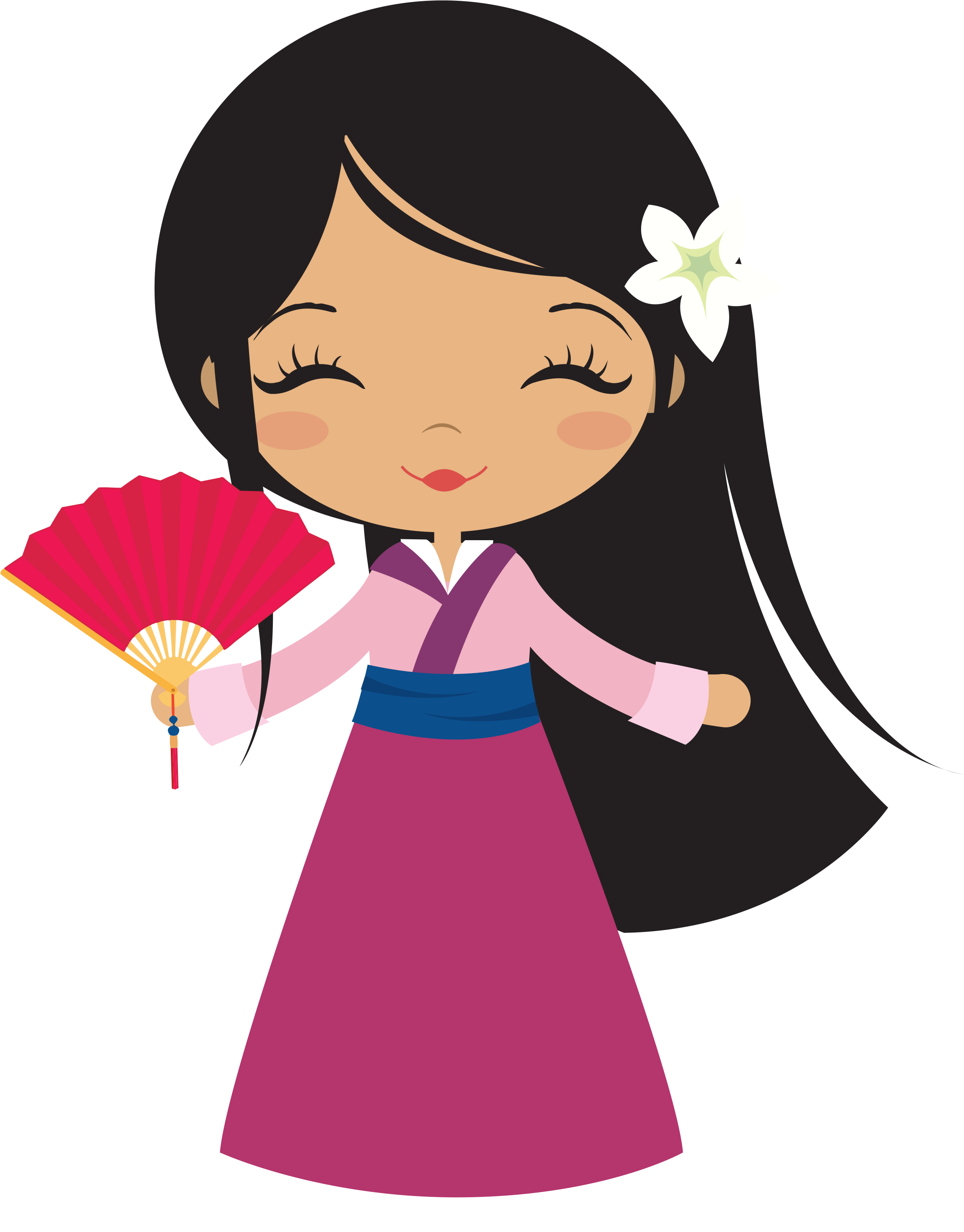 Mulan Cliparts - Mulan Clip Art (3000x3000)