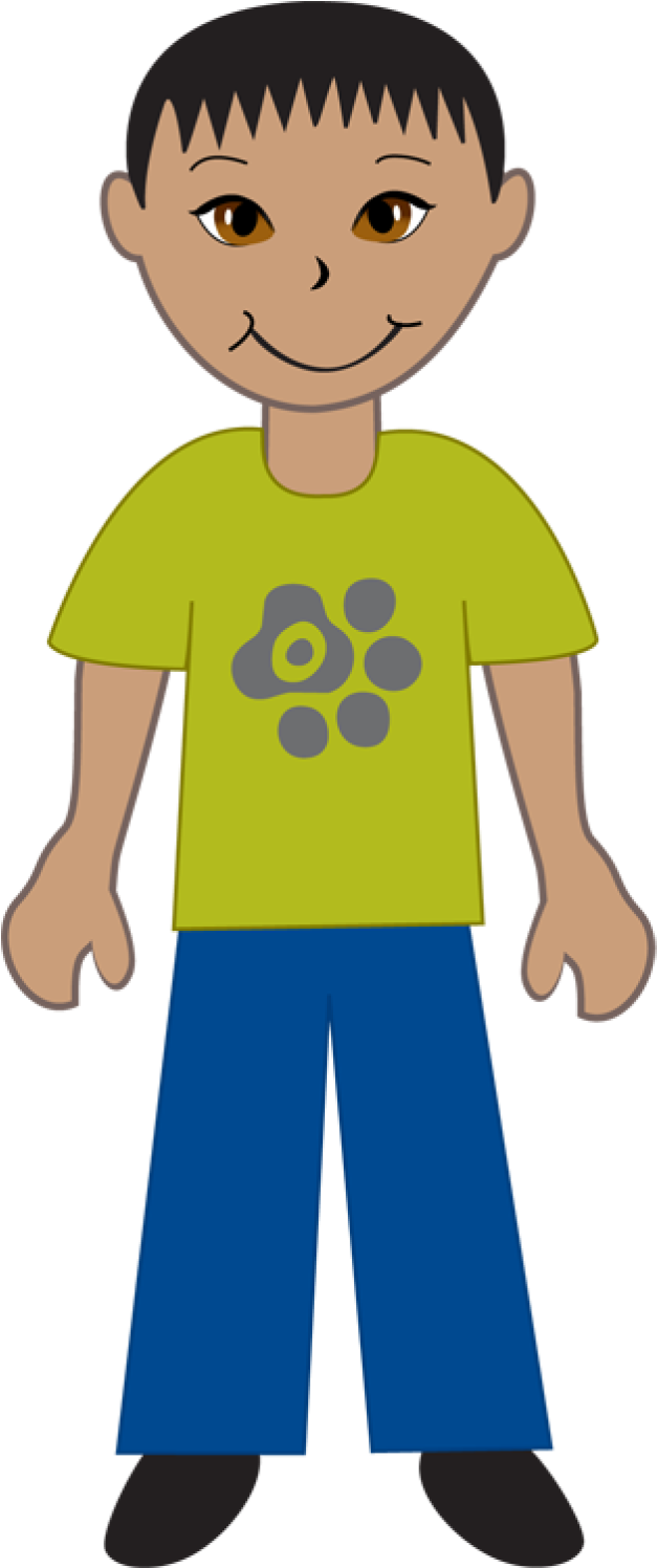 Asian Boy Clip Art (640x1495)