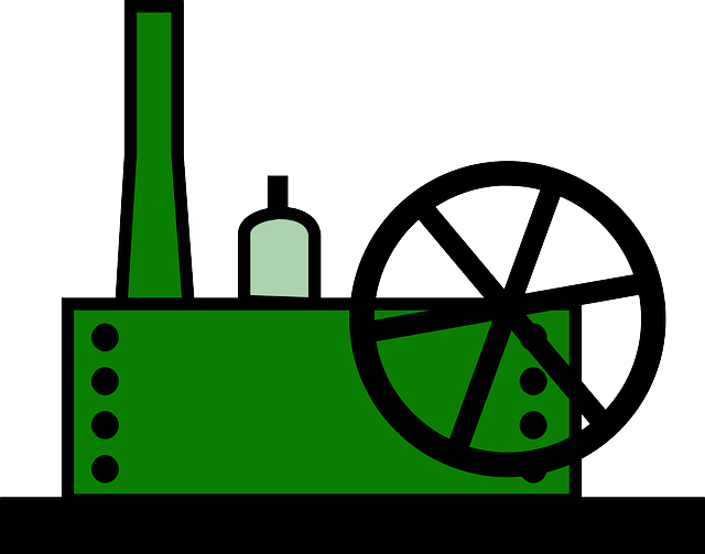 Machines Factory, Cartoon, Plant, Machine, Machines - Factory Machine Clip Art (640x503)
