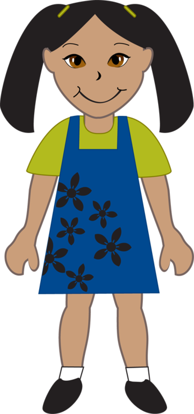 Kids Of Diverse Races - Graphic Design (640x1363)