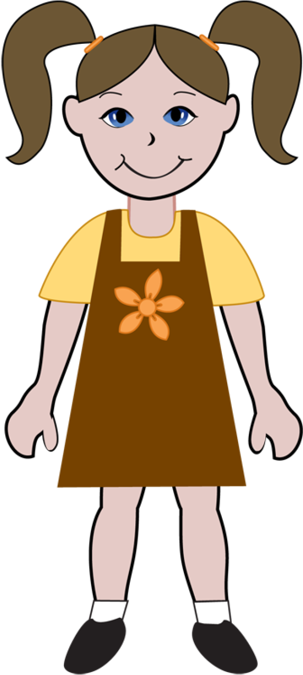 Kids Of Diverse Races - Clip Art (640x1375)