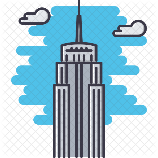 Empire State Icon - Empire State Building Icon Png (512x512)