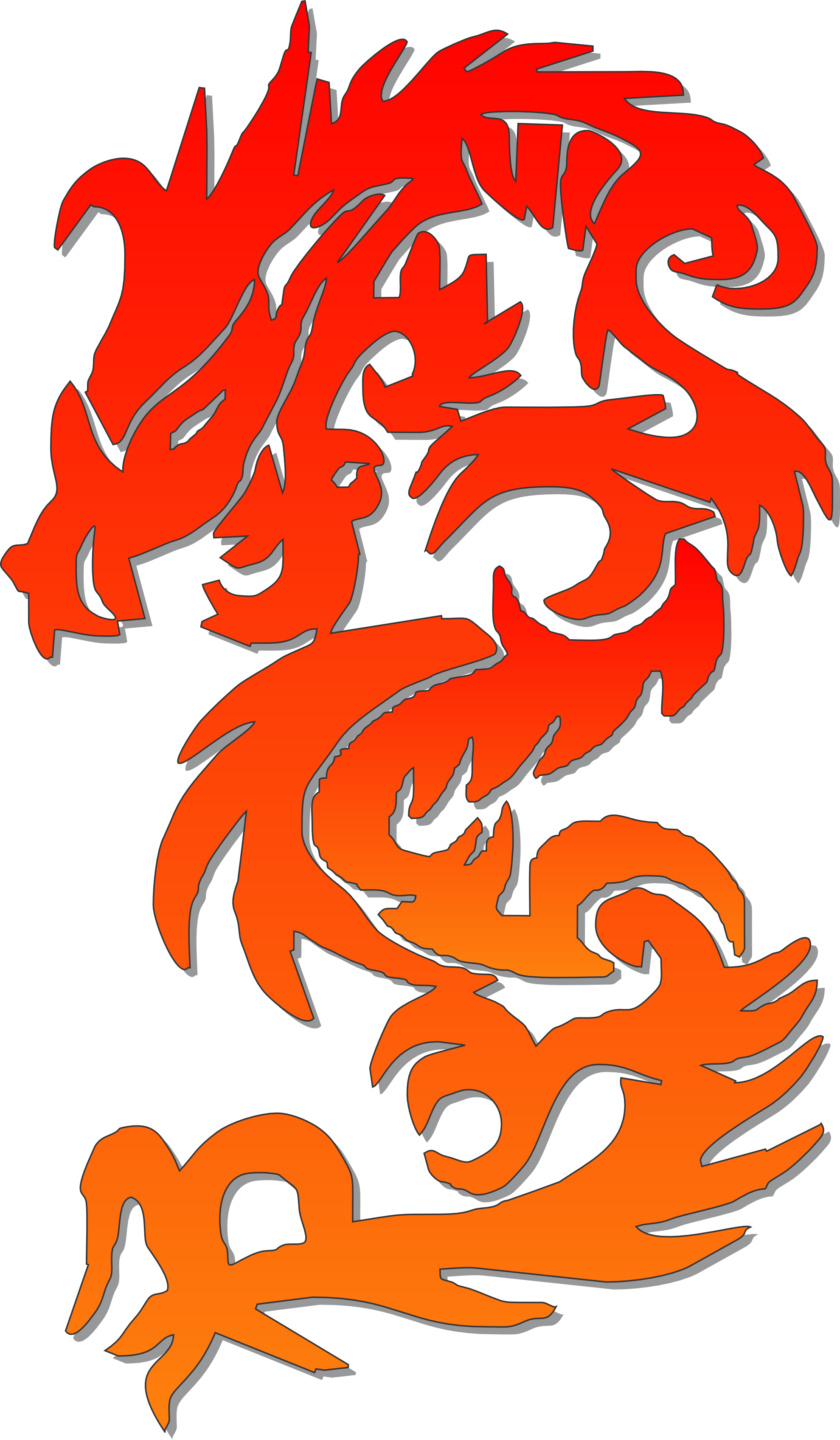 Chinese Dragon Logo Png (1979x3391)