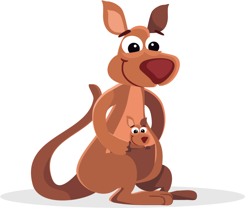 Clip Art Kangaroo - Fun Facts About Kangaroo For Preschoolers (1000x938)
