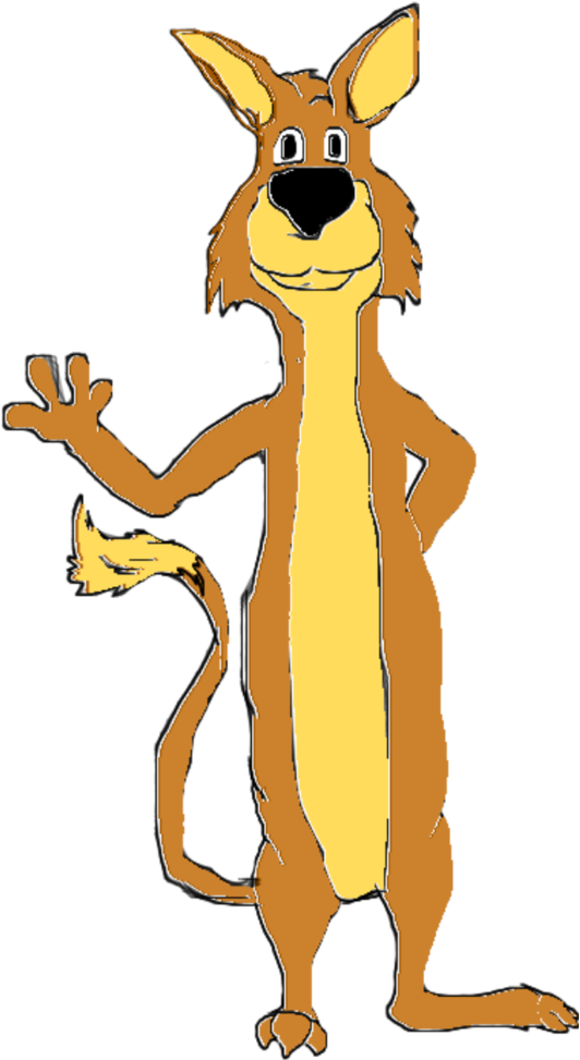 Calvin Kangaroo Rat By Baxterkangaroo - Kangaroo (721x1107)