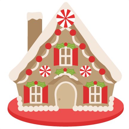 Gingerbread Houses - Gingerbread House Clipart Png (432x432)