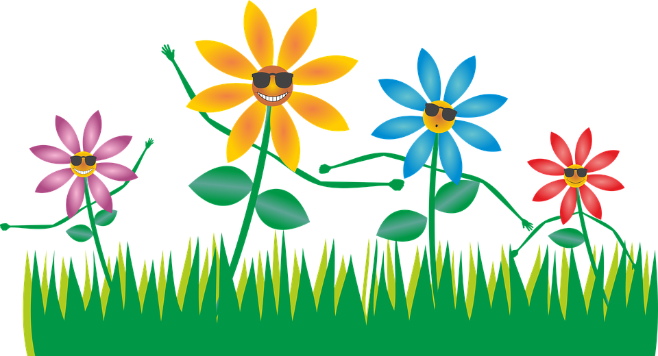 Hawaiian Flowers Clipart 29, - Hoa Cỏ Vector Png (960x520)