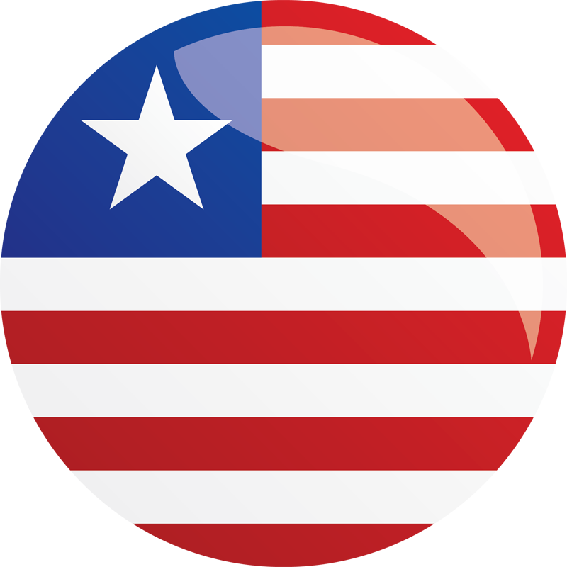 Liberia Threshold Program - Africa Flags (800x800)