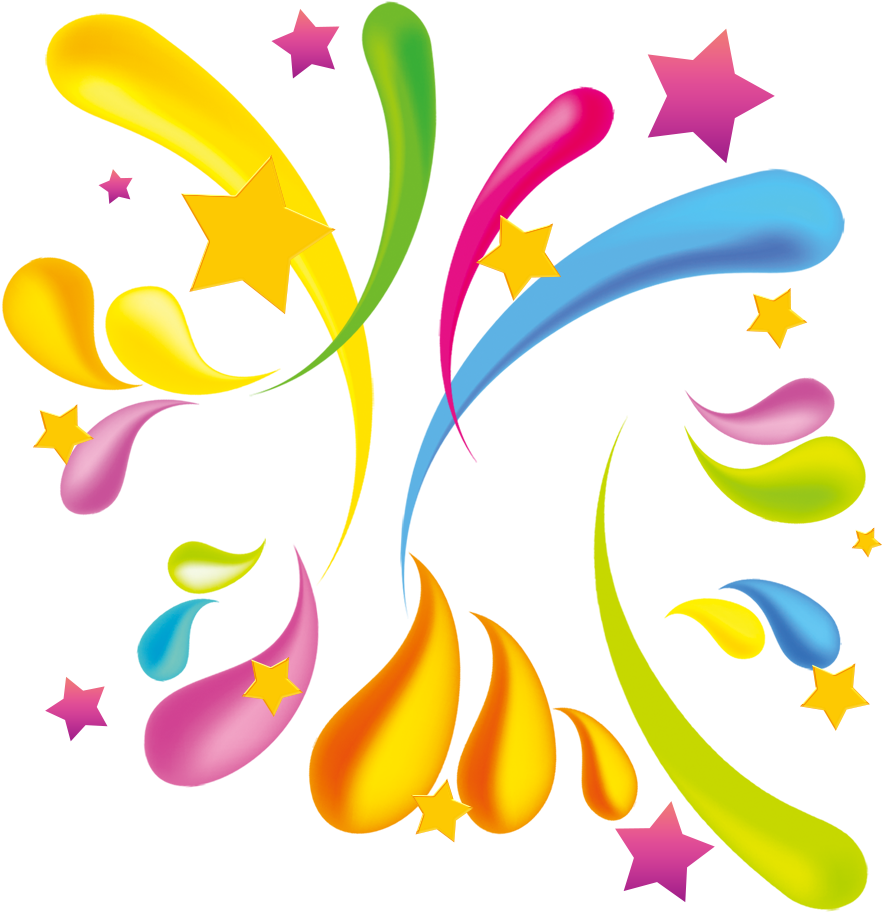 Poster Coreldraw - Color Drops - Poster Coreldraw - Color Drops (1275x1232)
