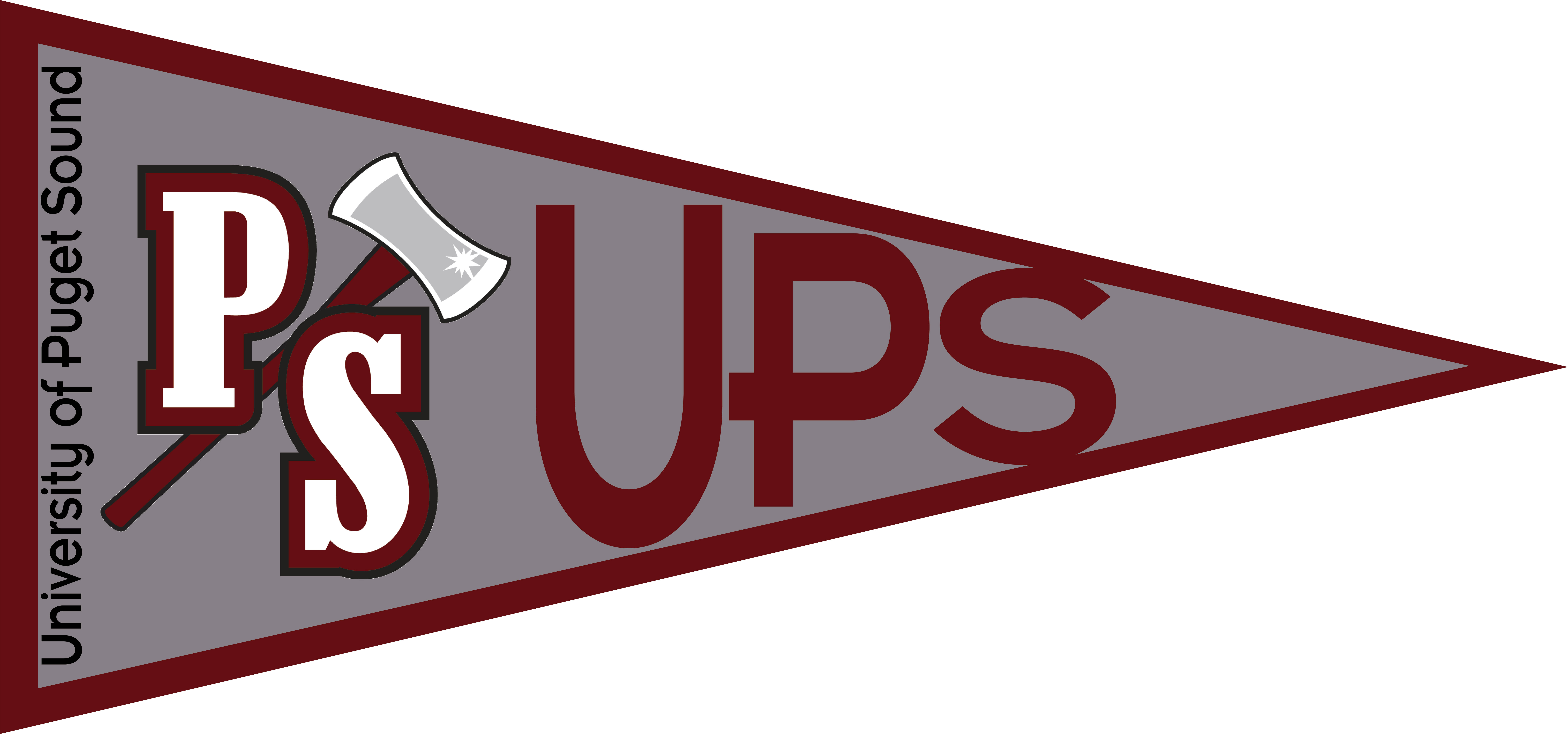 University Of Puget Sound Pennant Gear Up - University Of Puget Sound (10000x4682)