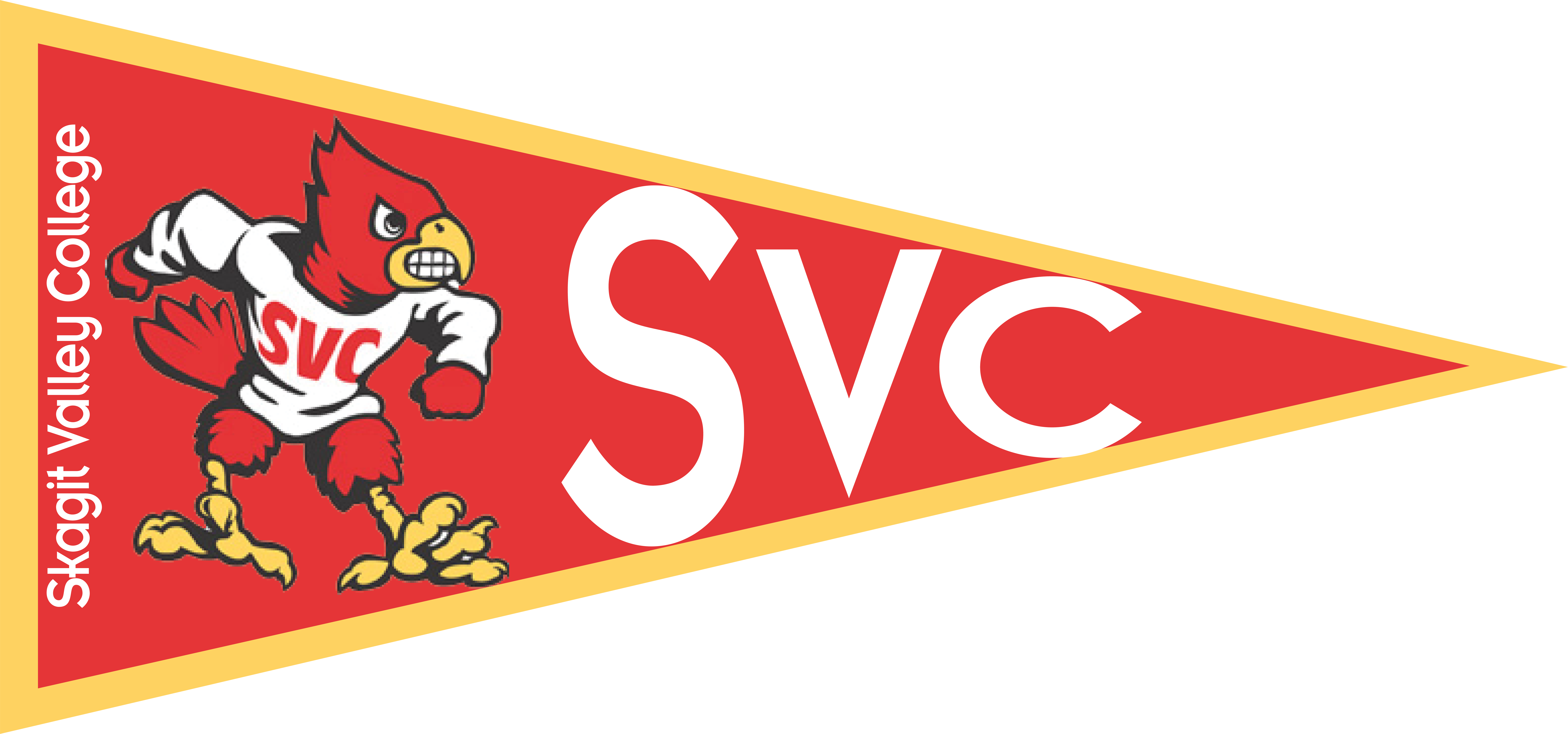 Skagit Valley College Pennant Gear Up - Skagit Valley College Logo (10000x4682)