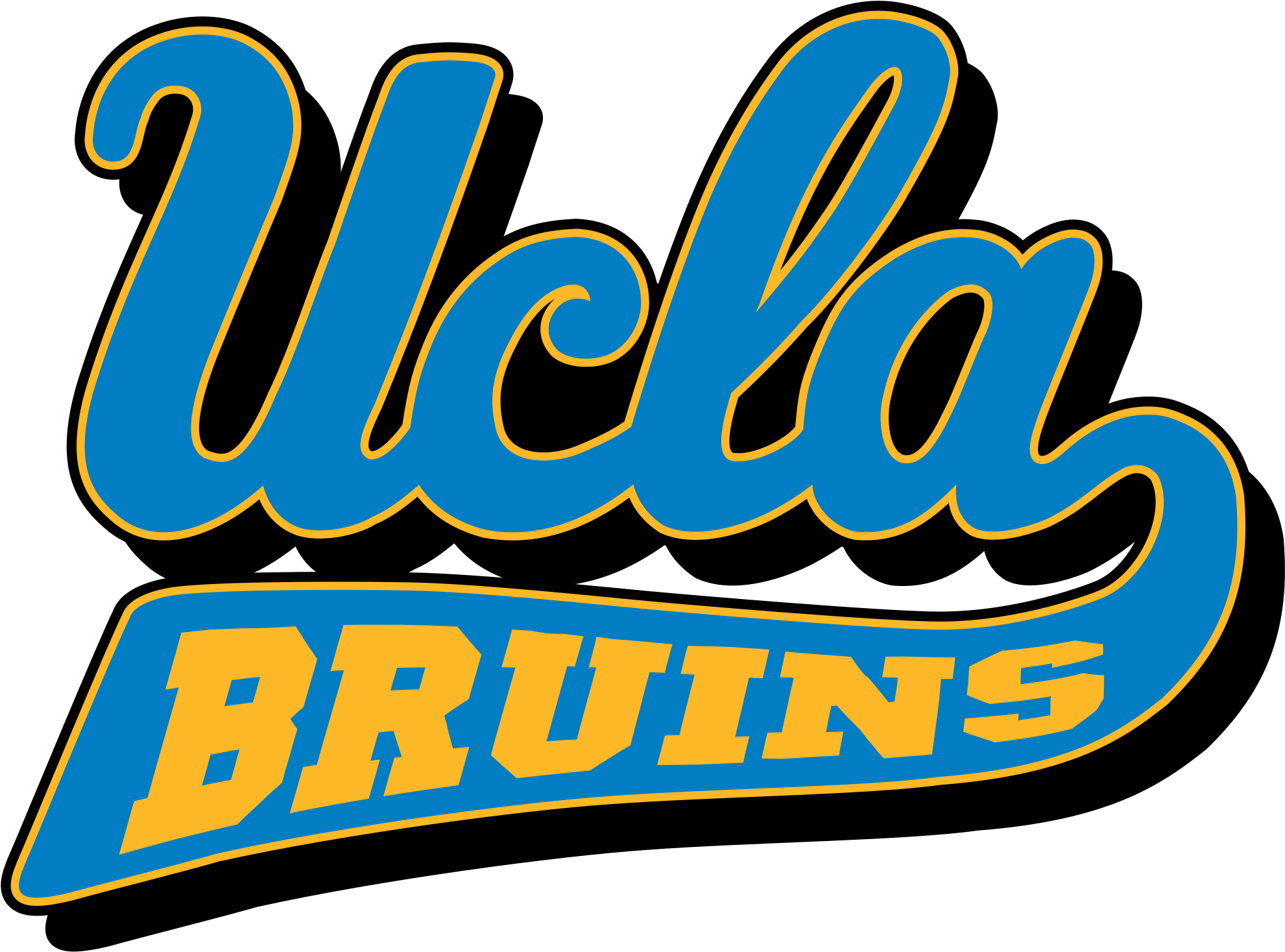 2014 Ucla Bruins Football Team - Ucla Logo Png (2000x1497)