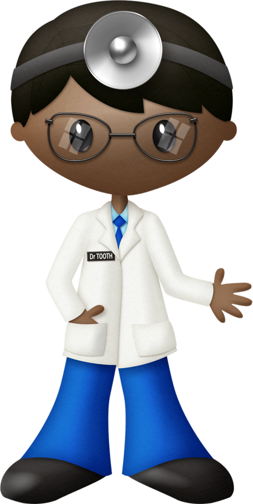 Female Doctor - Kit Clipart Dentista (515x1024)