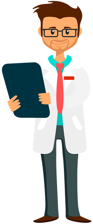 Pin Lady Doctor Clipart - Doctor Clipart Png (300x720)