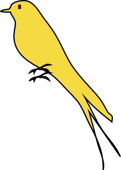 Drawings Of Love Birds - Clip Art (420x592)