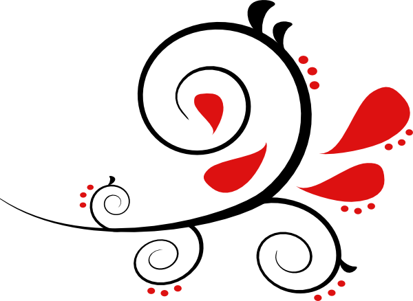 Red And Black Swirls (600x438)