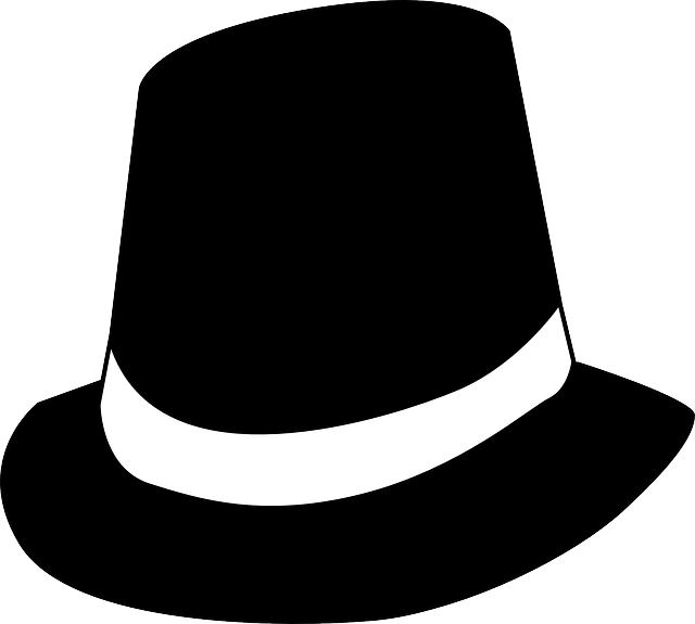 Top, White, Hat, Dress, Ups - Sombreros Blanco Y Negro (640x575)