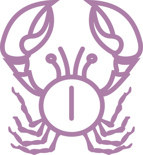 Crab Illustration - Am Shellfish 1 25 Magnet Cute Funny Humor Selfish (461x500)