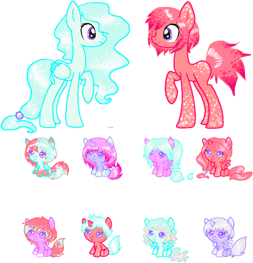 Tundra Frost X Spring Blossom Foals By Sakurahae - Foals (894x894)