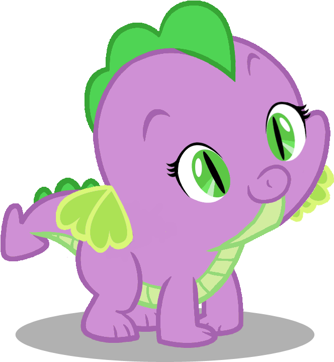 Deviantart - - Bebe Spike My Little Pony (692x782)