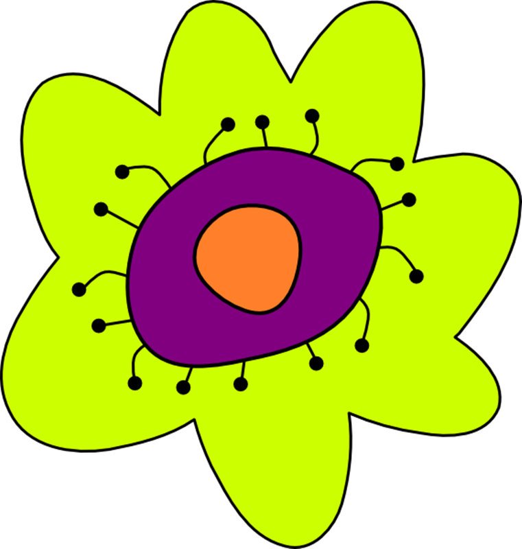 Flowers Cartoon - Bug On Yellow Flower Mugs (761x800)