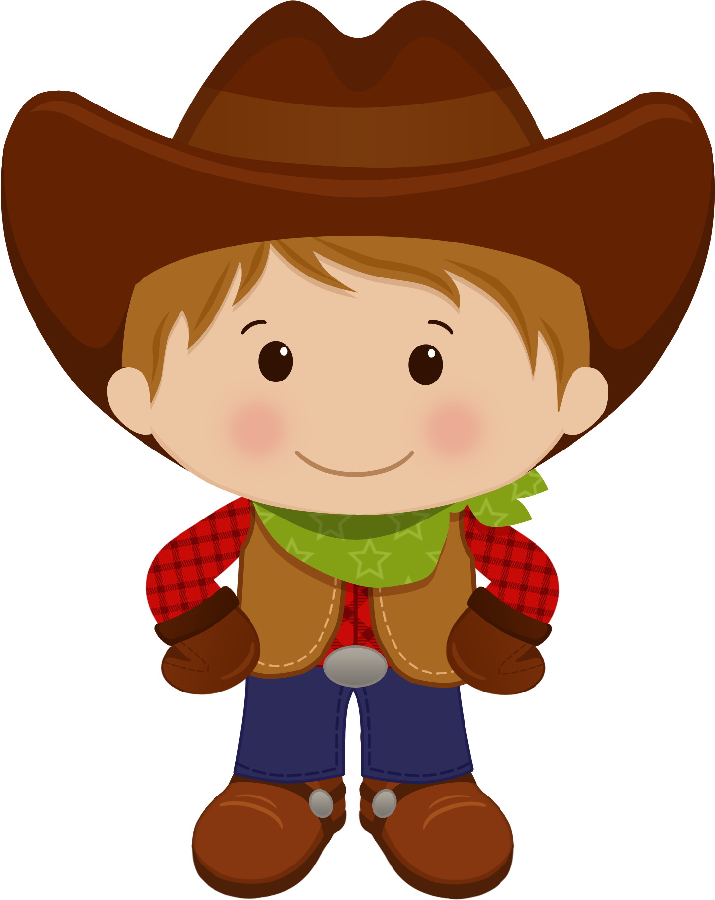 Red Haired Cowboy - Cowboy Clipart Png (1508x2008)