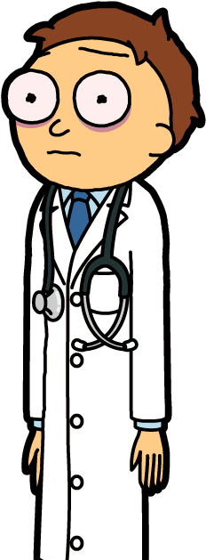 Doctor Morty - Pocket Mortys (300x650)