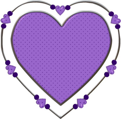 Explore Purple Hearts, Heart Attack And More - Purple Hearts Clipart (448x448)