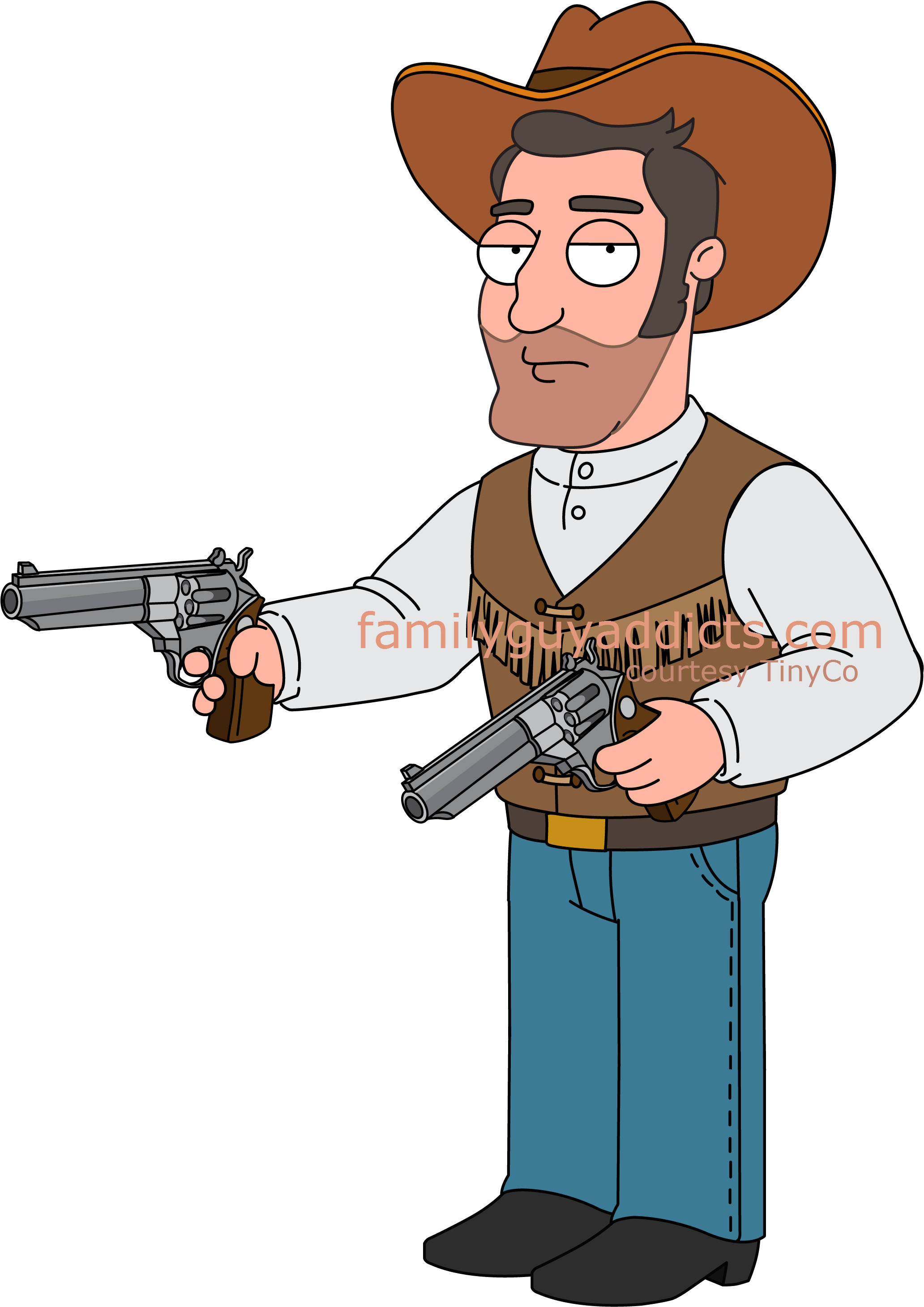 Family Guy Decoration Cowboy - Trigger (2140x3040)