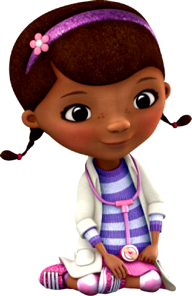 Recursos Gratis Para Fiestas Temáticas - Doc Mcstuffins And Lambie (386x596)