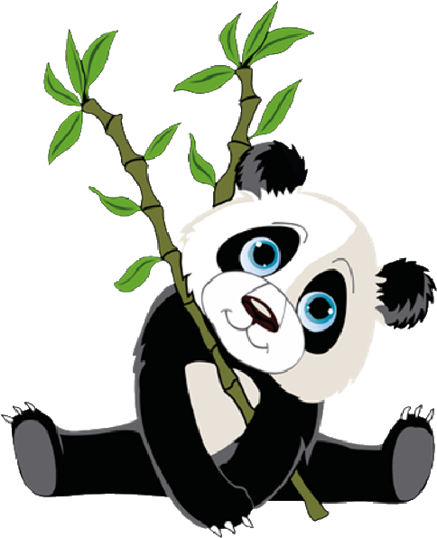 Panda Bears Cartoon Animal Images Free To Download - Panda Clipart Transparent (600x600)