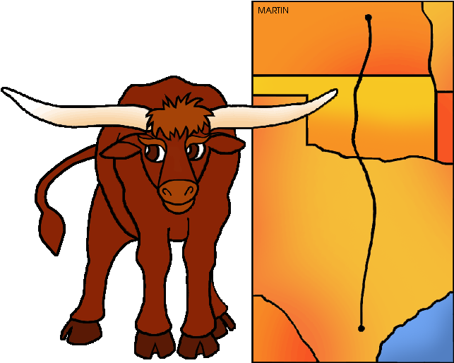 Famous Landmarks Of Oklahoma - Cartoon (666x533)