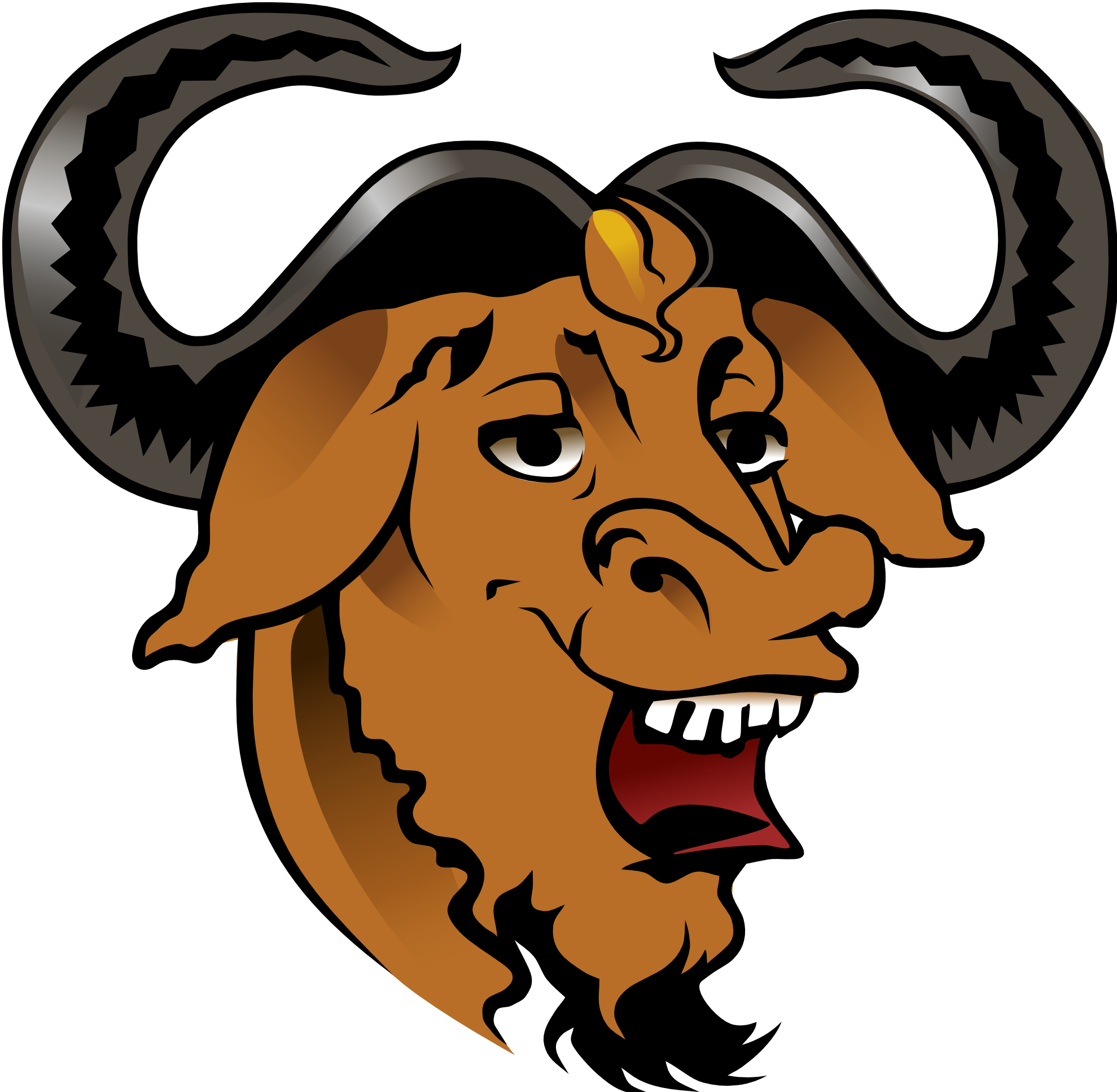 Gnu Clip Art - Gnu Clipart (1979x1935)