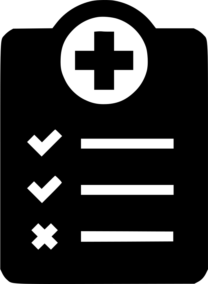 Questionnaire Symptoms Medical History Doctor Health - Medical Care Icon Png (717x980)