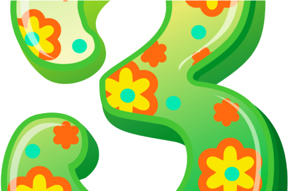 Free Numbers Clipart - Cute Numbers Clipart (678x381)