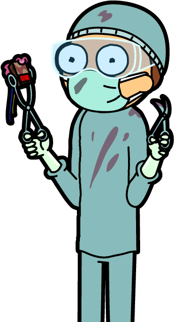 Doctor Morty - Cartoon (450x650)