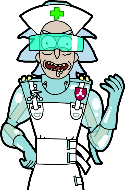 Surgeon Rick - Surgeon Rick Pocket Mortys (500x741)