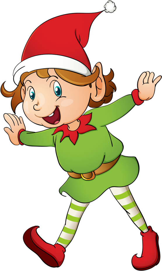 Elfer Head Clipart - Christmas Elf Image Clipart (652x1024)