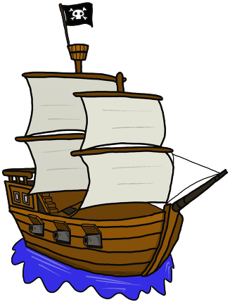 We'll Bring A "yo Ho Ho" To Proceedings With Our Fun - Ship (327x429)