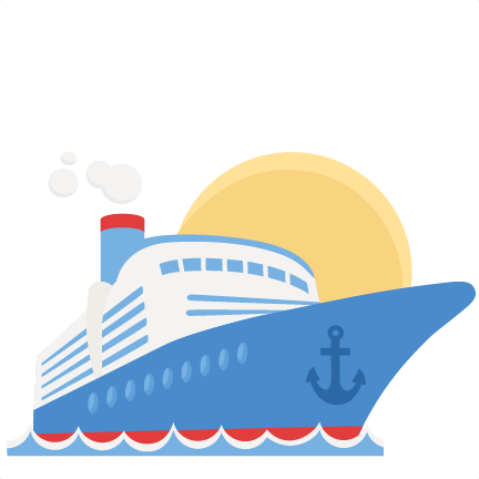 Cruise Ship Svg Scrapbook Cut File Cute Clipart Files - Cruise Ship Clip Art (432x432)