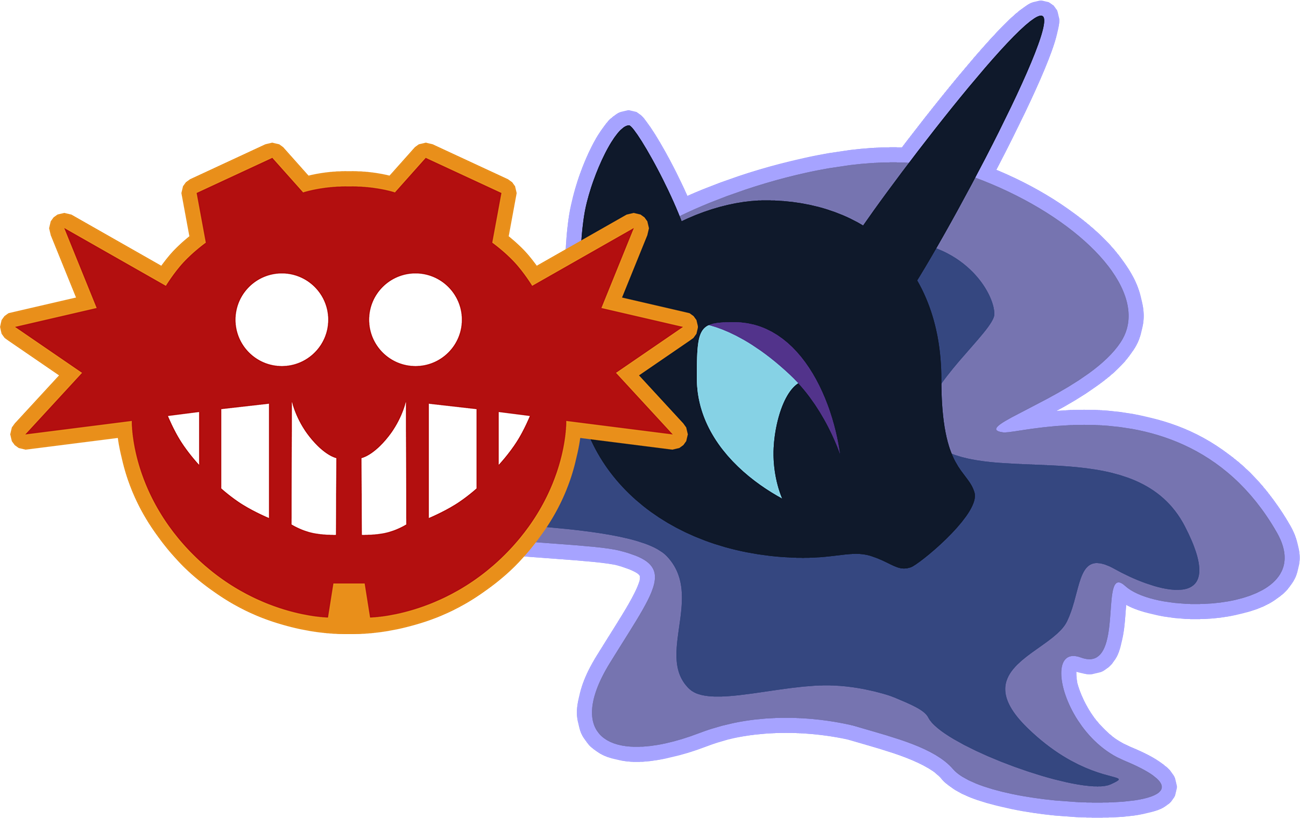 Fuzon-s, Crossover, Doctor Eggman, Logo, Nightmare - Sonic Rainbow Dash By Fuzon (1300x818)