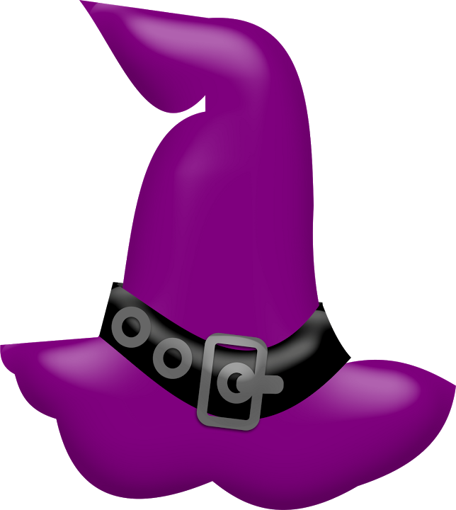 Halloween Witch Hat * - Halloween Clipart Witch Hat (644x720)