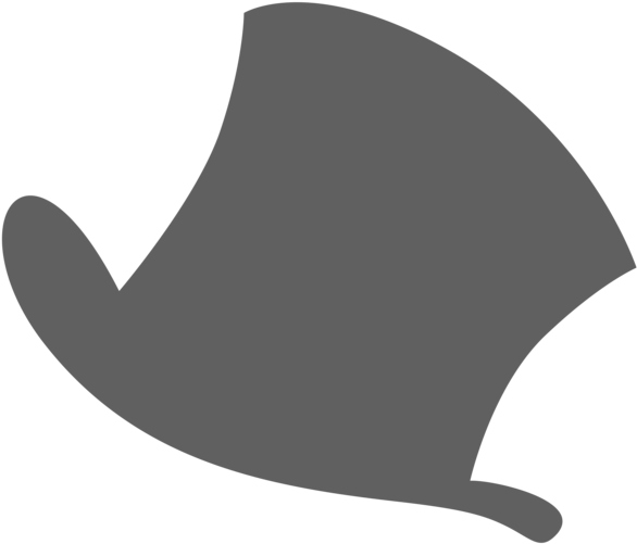 Top Hat Clip Art Hat Black And White Top Hat Clipart - Top Hat Silhouette Clip Art (600x516)