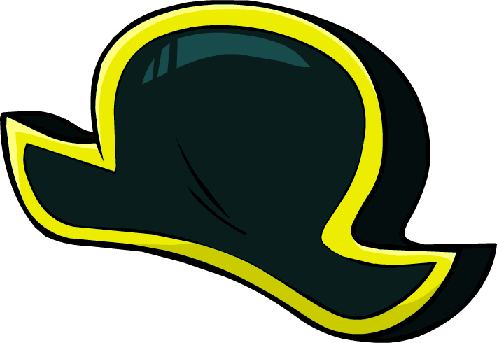 Free Pirate Hat Png - Club Penguin Pirate Hat (710x490)