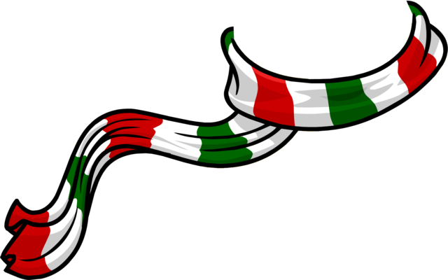 3 Grab It Or Share Online - Club Penguin Scarf Cutout (640x400)